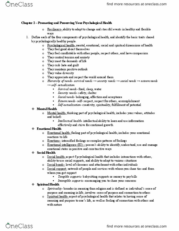 APPH 1040 Chapter Notes - Chapter 2: Autism Spectrum, High-Functioning Autism, Neurodevelopmental Disorder thumbnail