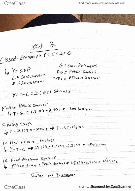 ECON 202 Lecture 2: Econ Test 2 Notes thumbnail
