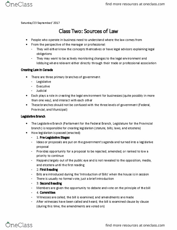LS283 Lecture Notes - Lecture 1: Consolidated Laws Of New York, Fiduciary, Obiter Dictum thumbnail
