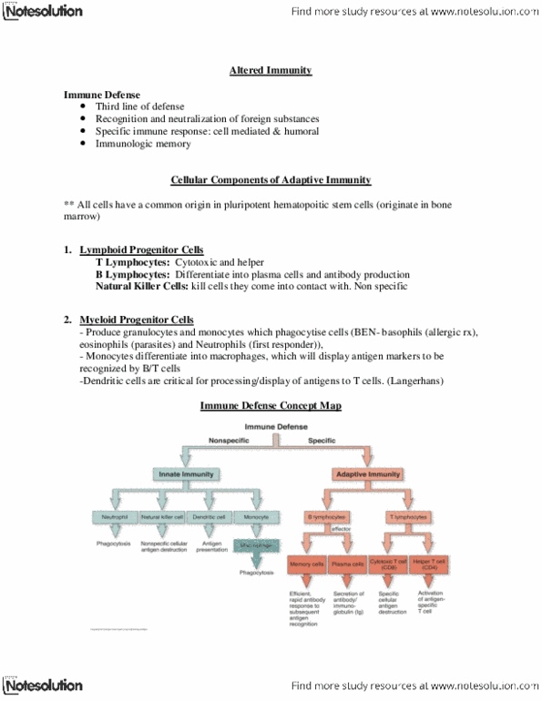 NURS 2090 Lecture Notes - Etiology, Kernicterus, Immunoglobulin G thumbnail