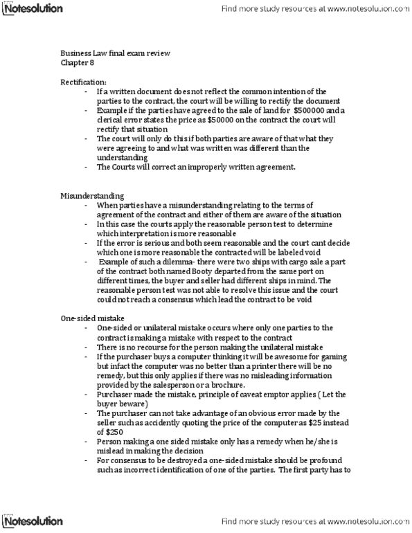 Management and Organizational Studies 2275A/B Chapter Notes - Chapter 8: Accounts Receivable, Accounts Payable, Parol Evidence Rule thumbnail