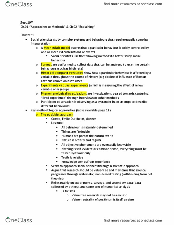 HST250H1 Chapter Notes - Chapter 1-2: Numerical Analysis, Ethnomethodology, Symbolic Interactionism thumbnail