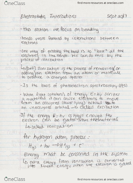 CHEM 2060 Lecture Notes - Lecture 6: Hron, Luminescence, Grou thumbnail