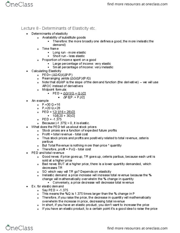 EC 201 Lecture Notes - Lecture 8: Ceteris Paribus thumbnail