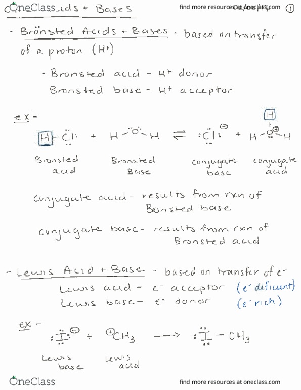 CHEM 2201 Lecture Notes - Lecture 8: Lone Pair thumbnail