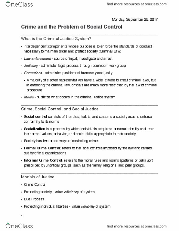 01:202:204 Lecture Notes - Lecture 1: Social Control, Status Quo, Population Control thumbnail