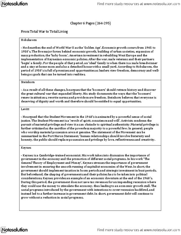 RELS 510 Lecture Notes - Marshall Plan, Meritocracy, Thorstein Veblen thumbnail