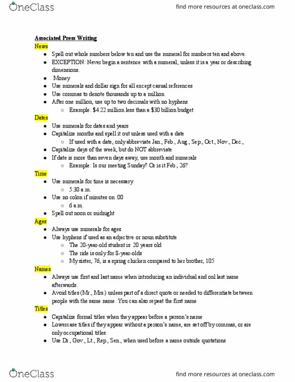 JL MC 201 Lecture Notes - Lecture 2: Dollar Sign, Peanut Butter, Order Of Newfoundland And Labrador thumbnail