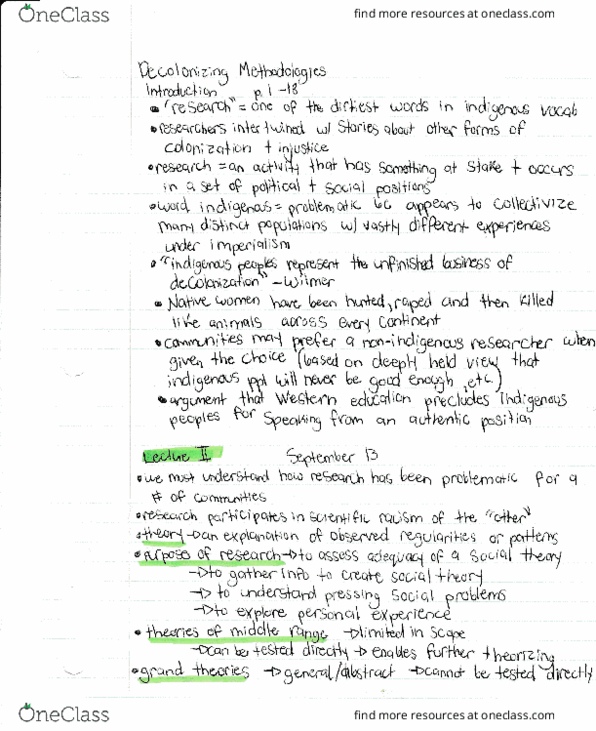 SSH 301 Lecture Notes - Lecture 1: Royal College Of Nursing, Rtq, Znc thumbnail