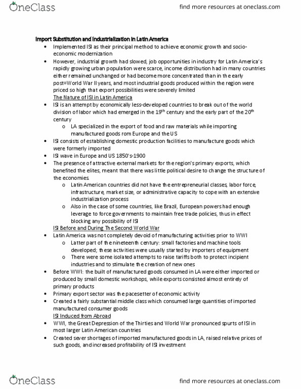 ECON-2220 Lecture Notes - Lecture 10: Capital Good, Foreign Exchange Controls, Comparative Advantage thumbnail