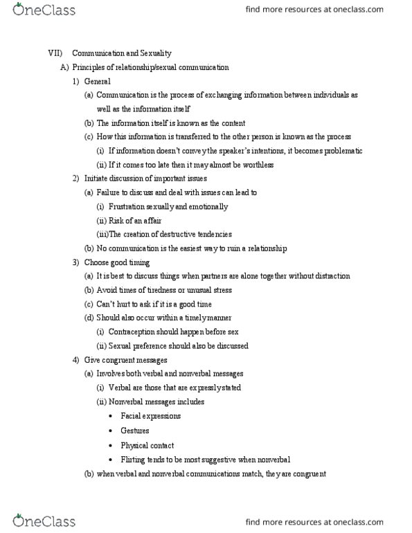 PSYC 4600 Chapter Notes - Chapter 7: Nonverbal Communication, Verbal Behavior, Interpersonal Relationship thumbnail