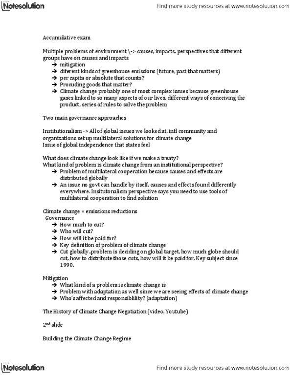 POLB81H3 Lecture Notes - Green Party, The Climate Group, Target Canada thumbnail