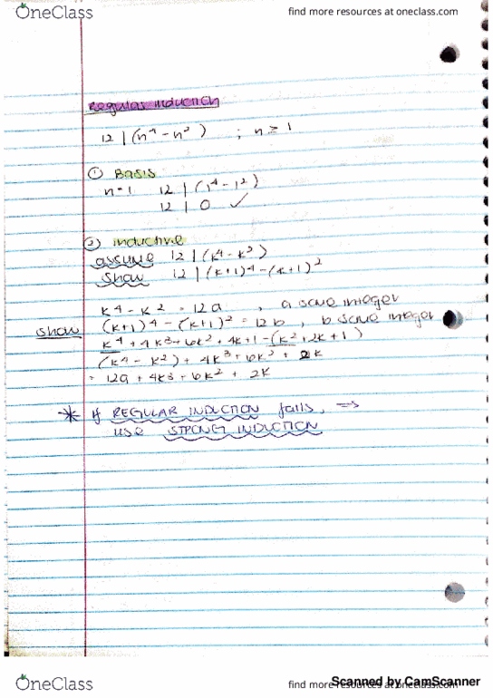 ECE 130 Lecture 14: Strong Induction Proofs thumbnail