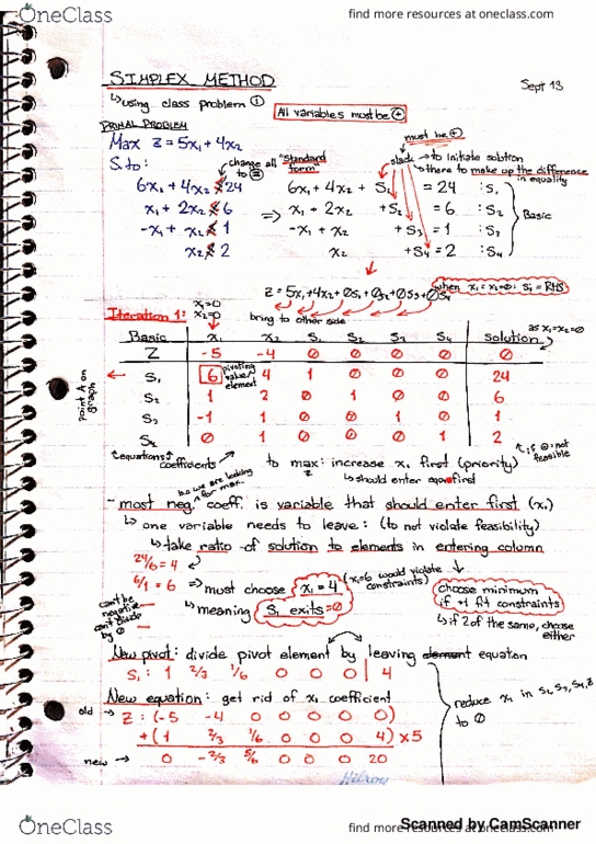 IND 508 Lecture 3: Simplex Method thumbnail