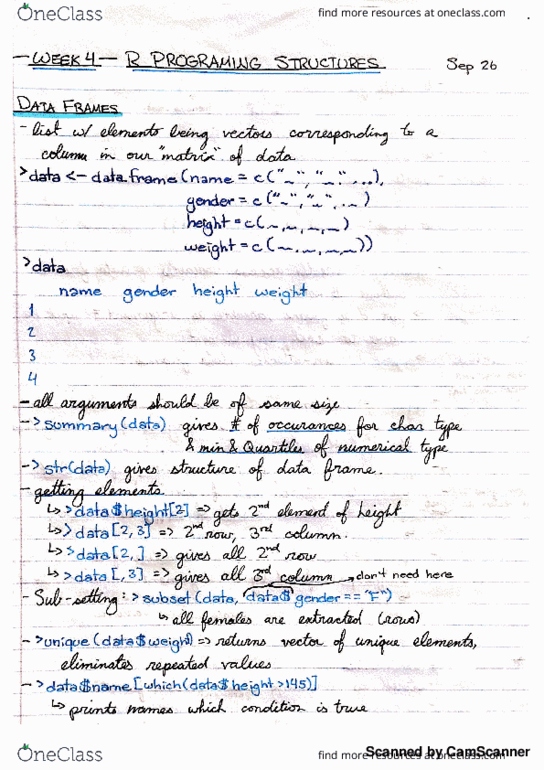 IND 405 Lecture 4: R Programming Structures thumbnail