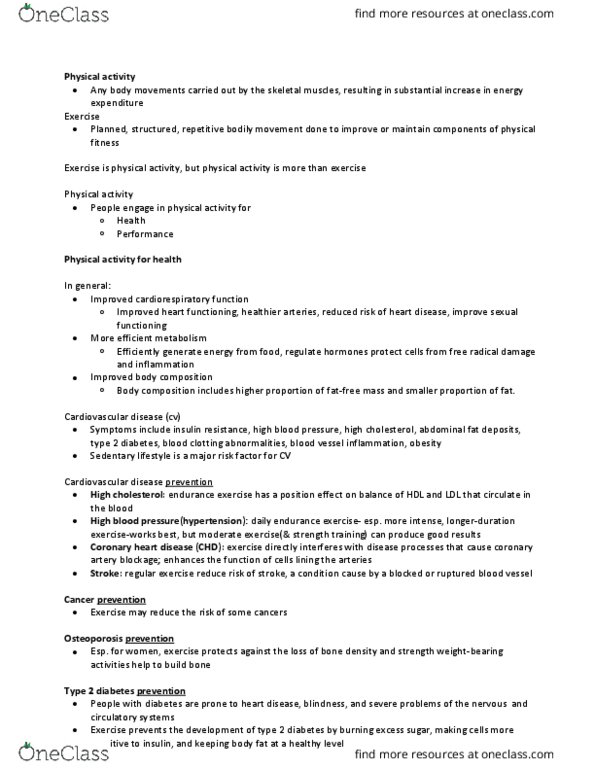 HLSC 1F90 Lecture Notes - Lecture 5: Coronary Artery Disease, Coronary Circulation, Cardiovascular Disease thumbnail