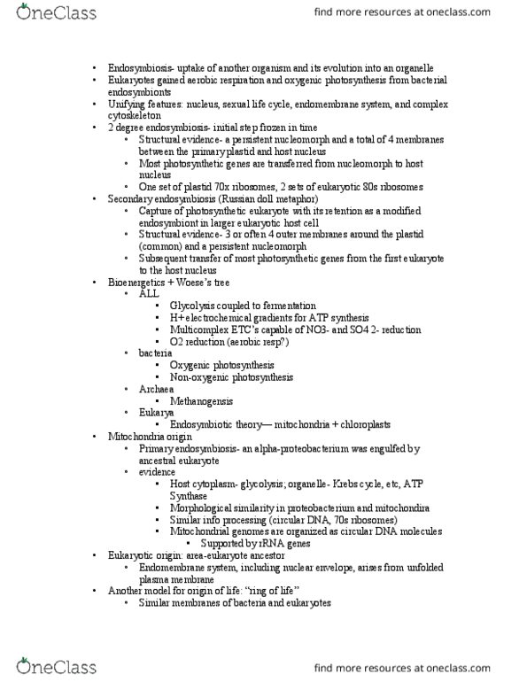 HLSC 207 Lecture Notes - Lecture 15: Plastid, Cell Membrane, Meiosis thumbnail