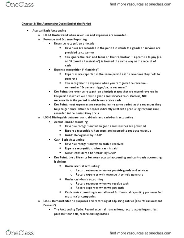 ACCT 2101 Lecture Notes - Lecture 3: Deferred Income, Interest Rate, Trial Balance thumbnail