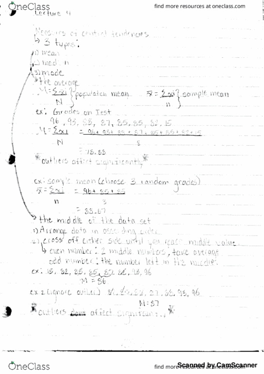 MATH 1F92 Lecture 4: central tendencies thumbnail