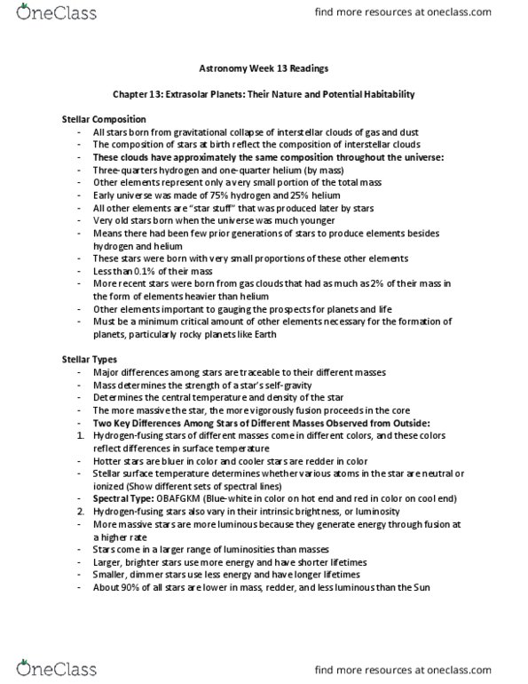 Astronomy 2021A/B Lecture Notes - Lecture 13: Milky Way, Orbital Speed, Galactic Habitable Zone thumbnail