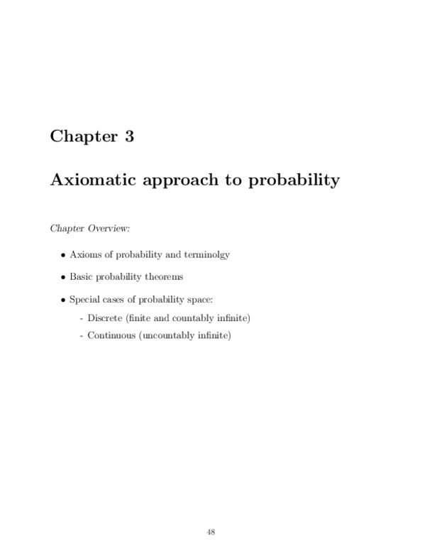 ECSE 305 Lecture Notes - Probability Axioms, Image Analysis, Venn Diagram thumbnail