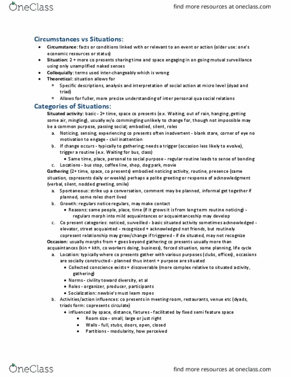 SOCI 2150 Lecture Notes - Lecture 4: Ambling Gait, Standard-Definition Television, Dog Park thumbnail