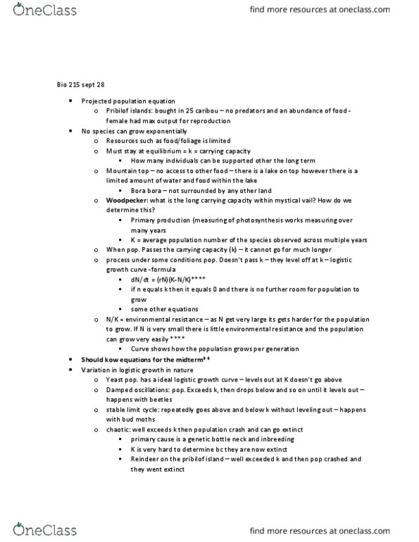 BIOL 215 Lecture Notes - Lecture 7: Snowshoe Hare, Cathemerality, Sunspot thumbnail