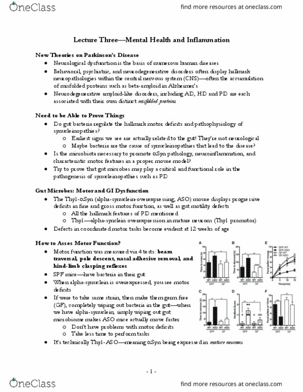 HMB300H1 Lecture Notes - Lecture 3: Mania, Interferon, Frontal Lobe thumbnail
