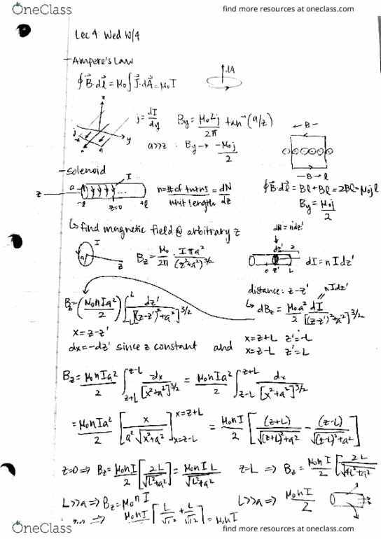 PHYSICS 1C Lecture 4: phys1c lec4 thumbnail