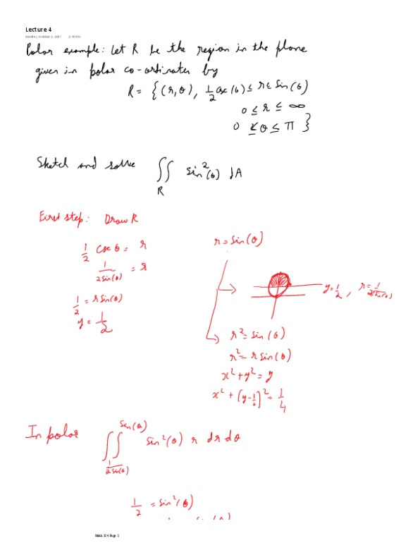 MATH 324 Lecture 4: Lecture 4: Surface area thumbnail