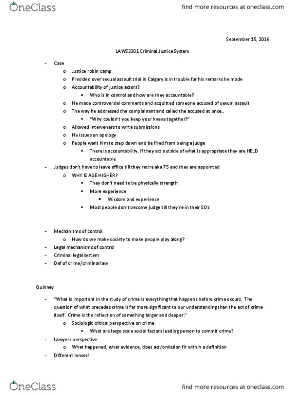 LCL 1502 Lecture Notes - Lecture 15: Pocket Watch, Conflict Theories, Harold Garfinkel thumbnail