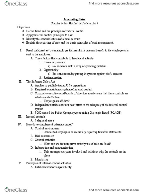 ACCT207 Lecture Notes - Lecture 12: Child Custody, List Of The Shield Episodes, Electronic Funds Transfer thumbnail
