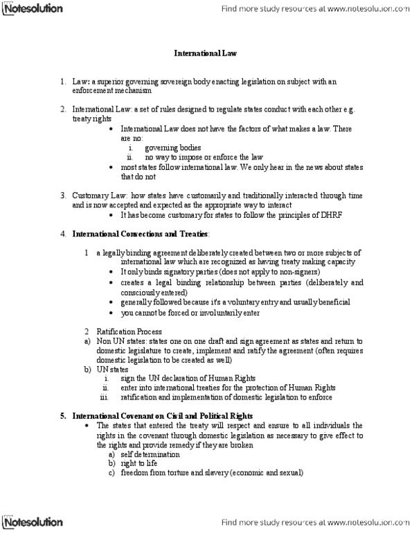 LWSO 203 Lecture Notes - United Nations Human Rights Committee, Contract, Parental Leave thumbnail