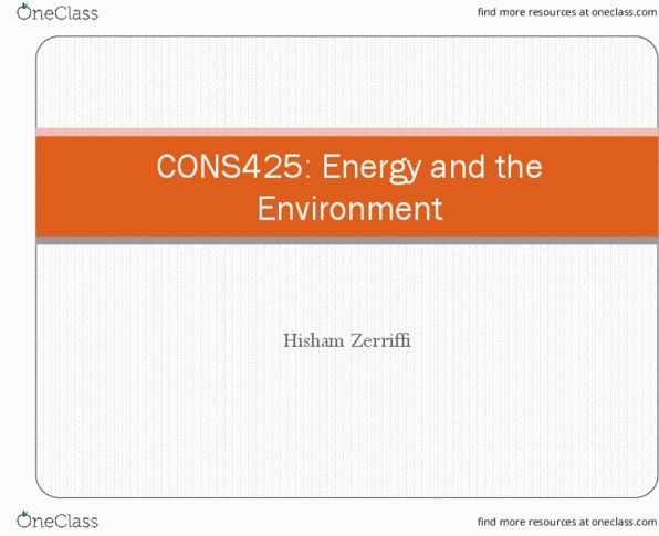 CONS 425 Lecture Notes - Lecture 4: Radiative Forcing, Ecosystem Services, Small Hydro thumbnail