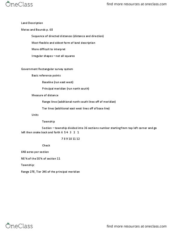 FIN 3351 Lecture Notes - Lecture 4: East West Mrt Line, Principal Meridian thumbnail