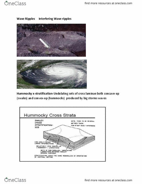 GEOL 3233 Lecture Notes - Lecture 7: Turbidite, Sedimentary Structures, Debris Flow thumbnail