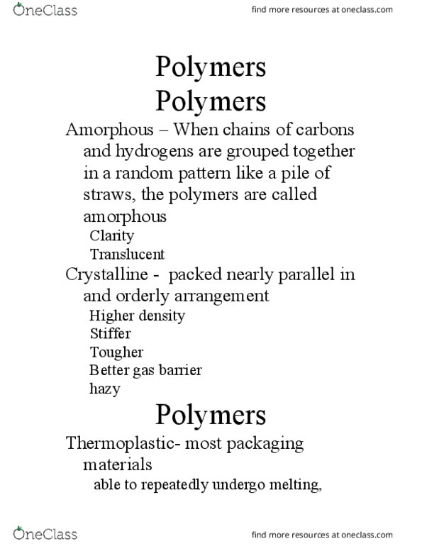 PKSC 2010 Lecture Notes - Lecture 10: Low-Density Polyethylene, Permeation, Polyamide thumbnail