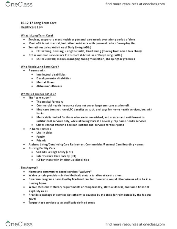 LAW 7028 Lecture Notes - Lecture 16: Traumatic Brain Injury, Intellectual Disability thumbnail