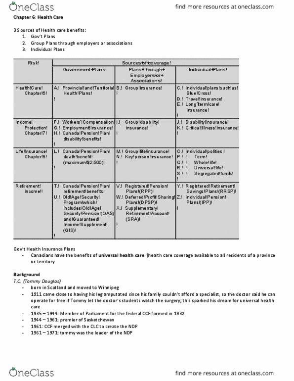 COMMERCE 4FR3 Lecture Notes - Lecture 6: Adult Daycare Center, Infant Mortality, New Balance thumbnail