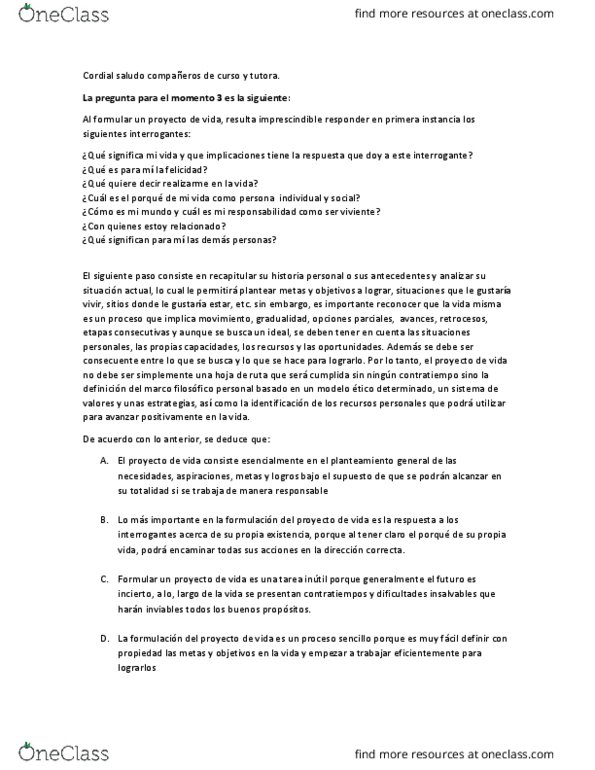 CHEM-UA 120 Chapter Notes - Chapter 5: El Momento, Debe thumbnail