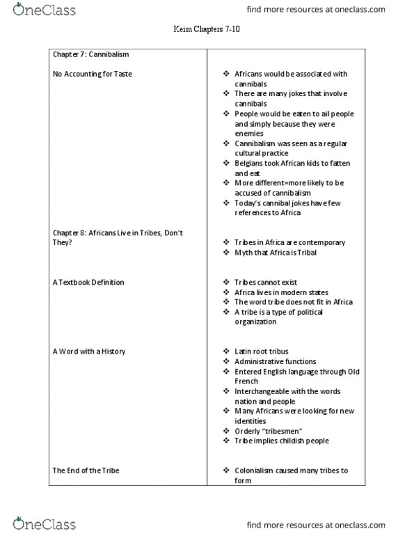 AAS 3205 Chapter Notes - Chapter 7-10: Ethnic Group thumbnail