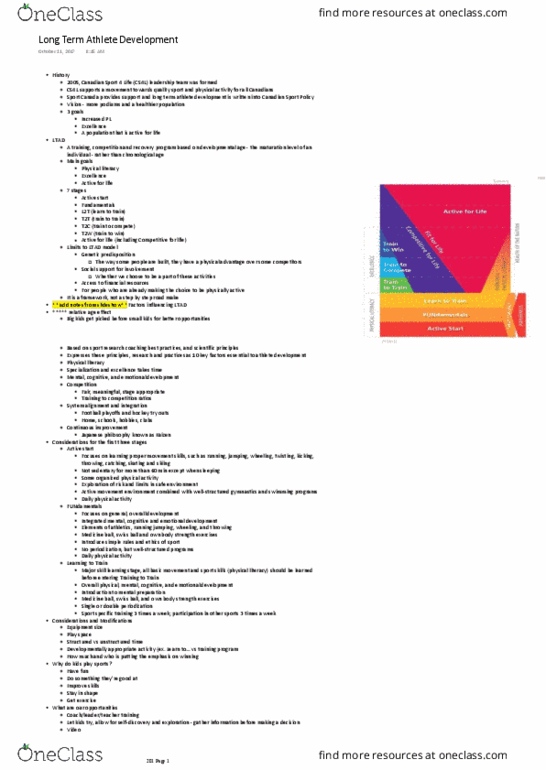 KNES 201 Lecture Notes - Lecture 4: Exercise Ball, Medicine Ball, Japanese Philosophy thumbnail