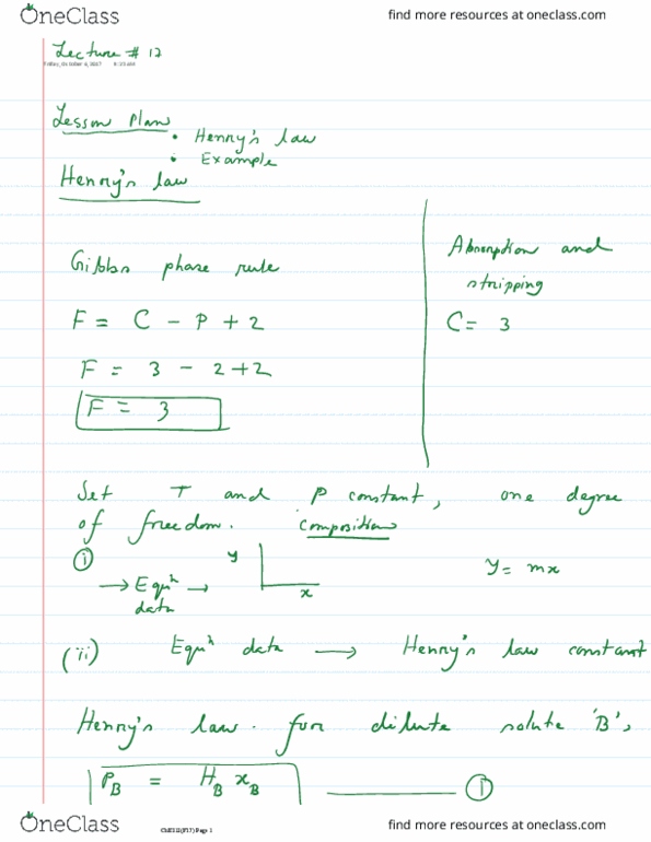 CHE 313 Lecture 17: lecture 17 thumbnail