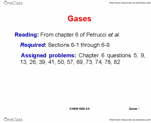 BIOL101 Lecture Notes - Lecture 2: Mean Free Path, Root Mean Square, Real Gas thumbnail