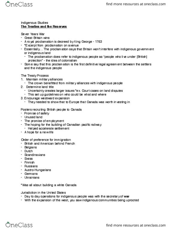 INDIGST 1A03 Lecture Notes - Lecture 4: British Subject, Multiple Choice, Sodo thumbnail