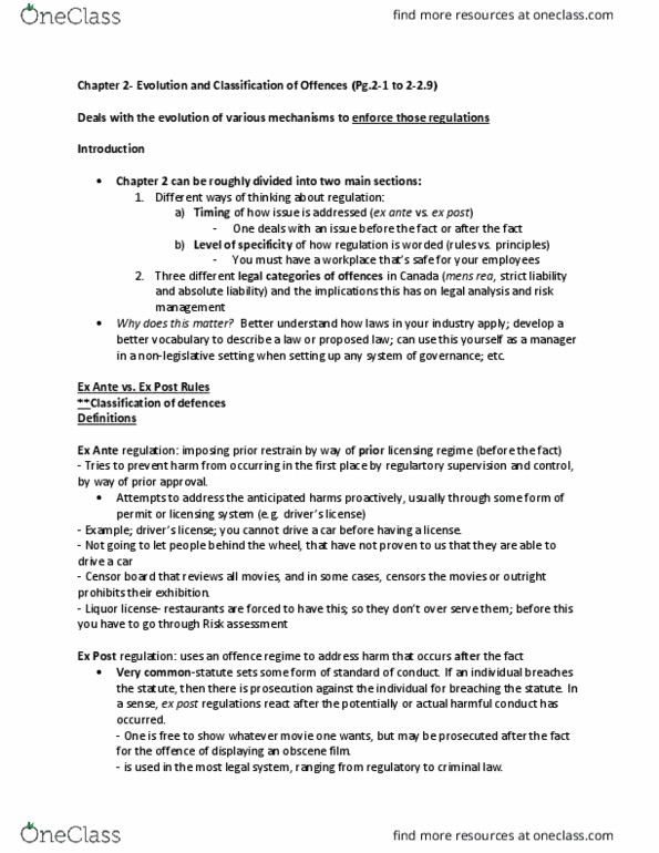 LAW 534 Chapter Notes - Chapter 2: Correlation Does Not Imply Causation, Consumer Protection, Commercial Motor thumbnail