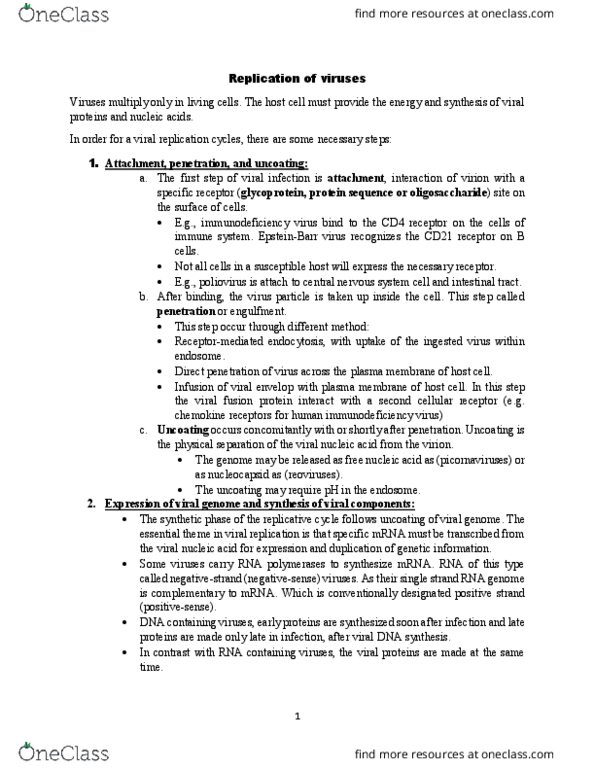 LATI 3503 Lecture Notes - Lecture 1: Covalent Bond, Rhinovirus, Drug Resistance thumbnail