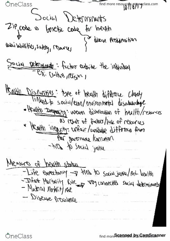 BPH 206 Lecture 11: Social Determinants Lecture thumbnail