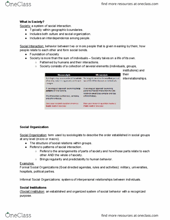 SOC 202 Lecture 7: Social Interaction, Groups and Network thumbnail