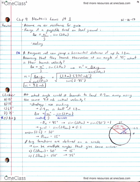 PHYS 1A Lecture Notes - Lecture 7: Uch, Net Force thumbnail